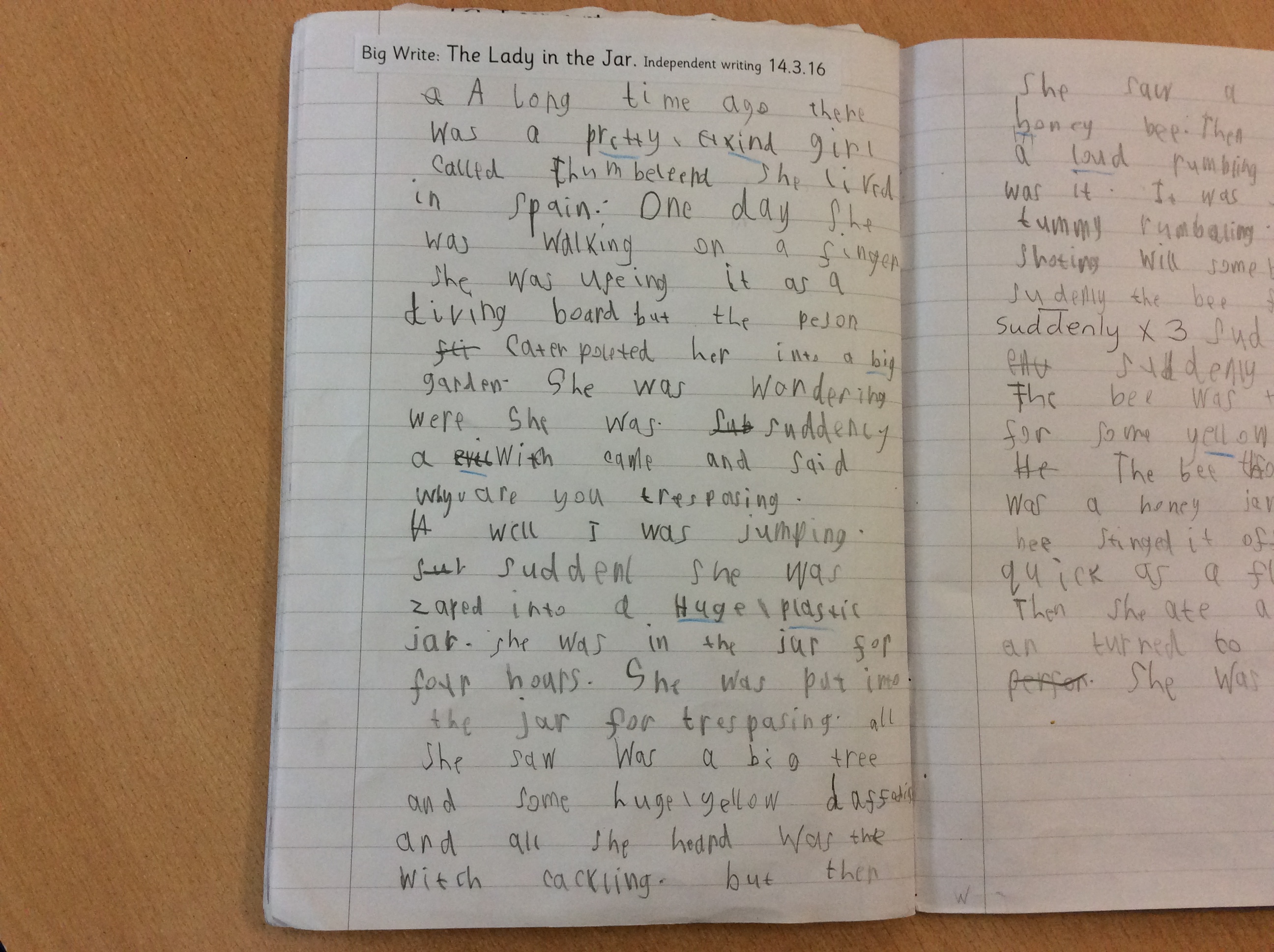 Year 1 Story Writing - Lord Scudamore Academy