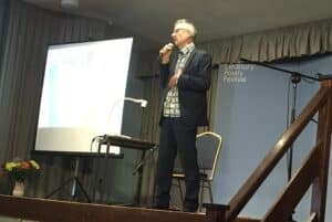 John Hegley at Ledbury Poetry Festival